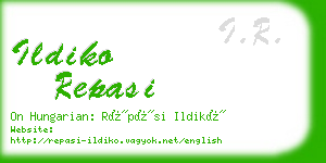 ildiko repasi business card